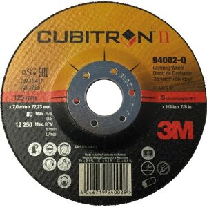 Disque à dégrossir Cubitron II G2 125 x 7,0mm 3M - Publicité