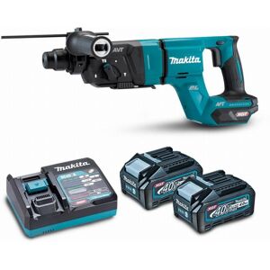 Perfo-burineur SDS+ 40V max 28 mm 2.9J MAKITA 2 batt.BL4040 + DX14 - HR007GM202 - Publicité