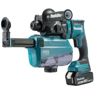 Makita Perfo-burineur SDS-PLUS 18 V / 5,0 Ah, 2 batteries + chargeur DC18RC - DHR182RTWJ - Publicité