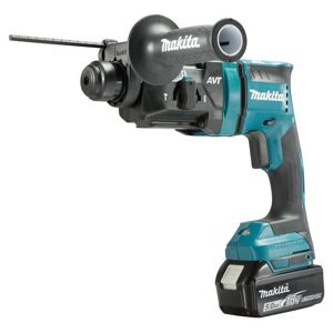 Makita Perfo-burineur SDS-Plus 18 V Li-Ion 5 Ah 18 mm + 2 batteries 5 Ah DHR182RTJ - Publicité