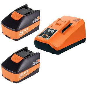 Pack 2 batteries FEIN 18V 6,0Ah + 1 Chargeur rapide ALG 80 BC - Publicité