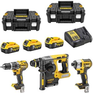 Pack 3 outils DEWALT DCK368P3T 18V Li-Ion (3 x 5,0 Ah) - Publicité