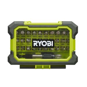 Ryobi Coffret antichocs 32 accessoires couleur mixtes tous vissages - RAK32MSD - Publicité