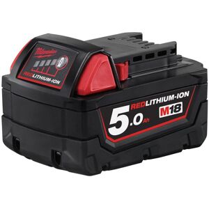 Batterie 5.0 Ah MILWAUKEE M18B5 M18? Red Lithium - Publicité