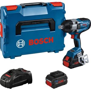 Boulonneuse sans-fil GDS 18V-1050 H (machine complète) avec 2 batteries 5,5 Ah en coffret L-BOXX - BOSCH - 06019J8503 - Publicité