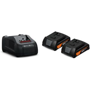 Fein Batterie 2X + Chargeur Batters Starter Set GBA 18 V 2.0 AH AS - Publicité