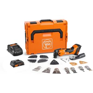 Multimaster 18V AMM 500 PLUS Top + 2 batteries 2 Ah AMPShare + chargeur + coffret L-BOXX - FEIN - 71293864000 - Publicité