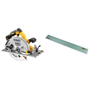 DeWalt circulaire XR 18V BL sans batterie ni chargeur 184mm compatible rail de guidage Jaune DCS572NT-XJ & Rail de Guidage 1.5m pour DWS520KR DWS5022-XJ - Publicité