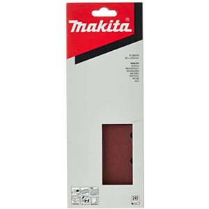 Makita P-36049 Pack 10 lijas perforadas 93x228 mm para BO3700-9036-BO3711 grano 240 - Publicité