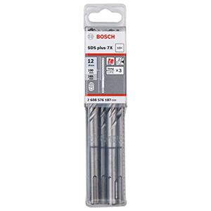 Foret Bosch Professional SDS plus-7X (pour le béton armé et la maçonnerie, 12 x 100 x 165 mm, accessoire pour marteau burineur) - Publicité