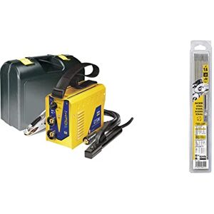 GYS mi 130P Poste à Souder inverter MMA Ø 1, 6 à 3, 2 mm 230 V Livré avec cables de masse et Porte Électrodes en Valise & ELECTRODES Rutiles Acier Ø 1, 6 E6013 ETUI de 50 - Publicité