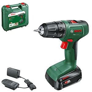 Bosch Perceuse-Visseuse sans fil EasyDrill 18V-40 (1 Batterie 2,0 Ah, Système 18 V, dans Coffret de Transport) - Publicité