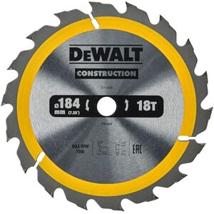 DeWalt DT1938-QZ Hoja para construcción 184 x 16mm 18T (AC) - Publicité