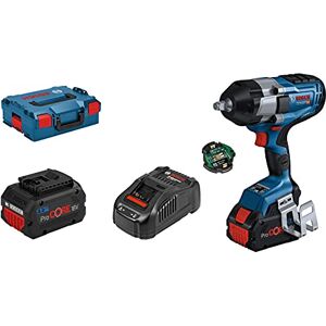 Bosch Boulonneuse sans-fil  BITURBO GDS 18V-1000 C (couple de serr. 1 000 Nm, couple de desserr. 1 600 Nm, 2 batt. ProCORE18V 8.0Ah, chargeur rapide GAL 1880 CV, dans L-BOXX) - Publicité