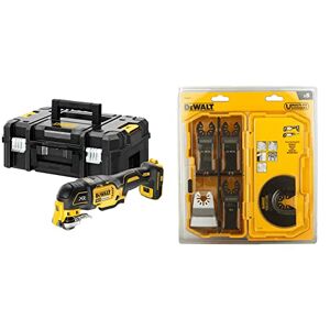 DeWalt Multi-Cutter XR 18V, sans Batterie ni Chargeur, Coffret TSTAK + Coffret de 5 Pieces 2XDT20701/DT20704/DT20711/DT20714 pour Multi-Cutter, DT20715 - Publicité