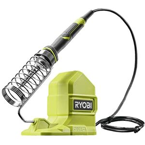 RYOBI Fer à souder 18V 480°C Livré avec 2 pannes et du fil à souder 100g variateur de température RSI18-0 - Publicité