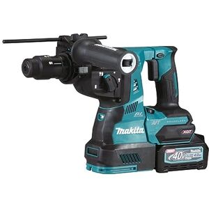 Makita FRANCE Perfo-burineur SDS-Plus 40 V Max Li-ION 4 Ah 28 mm -HR002GM202, único - Publicité