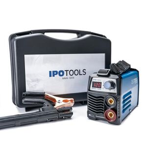 IPOTOOLS MMA-120S Posté a souder a l arc poste a souder a larc DC MMA Inverter avec 120 A/Affichage Numérique / 230 V/Antistick/garantie de 7 ans - Publicité