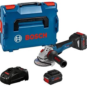 Bosch 18V System meuleuse angulaire sans-fil GWS 18V-10 PSC (de disque 125 mm, 2 batteries ProCORE18V 5.5Ah, chargeur GAL 1880, dans L-BOXX 136) - Publicité