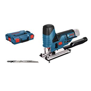 Bosch 12V System scie sauteuse sans-fil GST 12V-70 (2 lames, patin de glissement, pare-éclats, capacité de coupe dans le bois : 70 mm, sans batteries ni chargeur, dans une L-BOXX) - Publicité