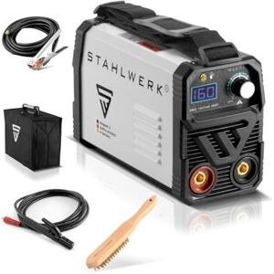 STAHLWERK ARC 160 MD Poste de soudure DC MMA   E-Hand   Lift-TIG Inverter avec 160 ampères, technologie IGBT et Single-Board, 7 ans de garantie constructeur - Publicité