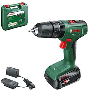 Bosch Perceuse-Visseuse à Percussion sans fil EasyImpact 18V-40 (1 Batterie 2,0 Ah, Système 18 V, dans Coffret de Transport) - Publicité