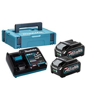 Makita Pack  2 batteries BL4040 + chargeur DC40RA en MAKPAC1-191J97-1 - Publicité