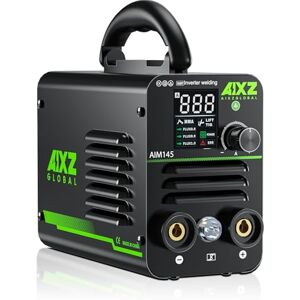 AIXZGLOBAL AIM145 Poste à Souder Inverter 145A 3 In 1 Mini ARC/Lift TIG/Spool Poste à Souder à électrodes avec écran LCD, Anti-Stick, 230V, 3 ans de garantie - Publicité