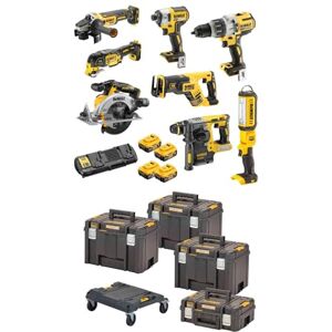 DeWalt Batterie combinée DCK853P4T-QW 18 V 5 Ah avec DCD996, DCF887, DCH273, DCG405, DCS356, DCS367, DCS565, DCL050 - Publicité