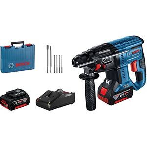 Pack 3 outils 18V (GSR110 + GBH26 + GWS10) + 2 batteries 5Ah + chargeur +  coffret L-BOXX - BOSCH