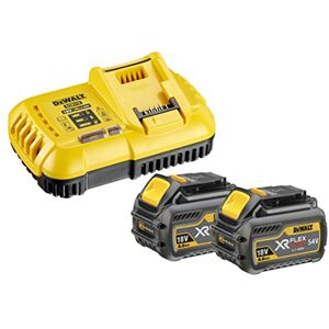 DeWalt Kit de démarrage Flex V, 1, dcb118t2 Lot de 4 Ah DCB118T2-QW Jaune - Publicité