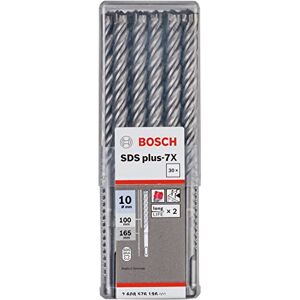 Bosch Foret SDS plus-7X (pour le béton armé et la maçonnerie, 10 x 100 x 165 mm, accessoire pour marteau burineur) - Publicité