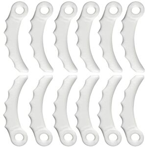 4BAOHUI Lot de 12 lames de rechange en plastique, lames de rechange pour tête 255 mm x 3,6 mm, couteaux en plastique pour MaKita 198426-9 - Publicité