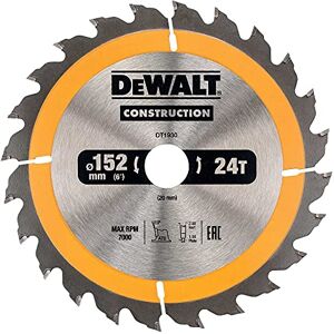 DeWalt DT1930-QZ Hoja para construcción 152 x 20mm 24T (AC) - Publicité