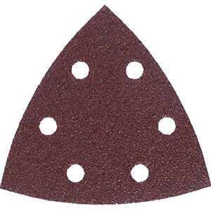 Bosch Professional 5 Feuille abrasive F460 Best for Wood and Paint (bois et peintes, Grain G180, 93 x 93 mm, Accessoires ponceuses Delta), Vert - Publicité