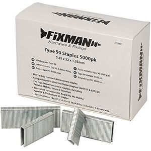 FIXMAN 312861 5 000 agrafes type 90 5,85 x 22 x 1,25 mm - Publicité