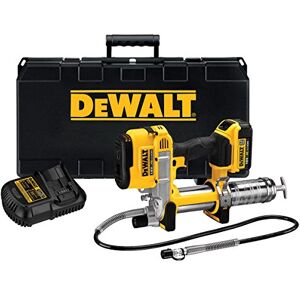 DeWalt DCGG571M1-GB DCGG571M1 Pistolet à graisse Li-ion sans fil 18 V XR (1 batterie 4 Ah) Multicolore - Publicité