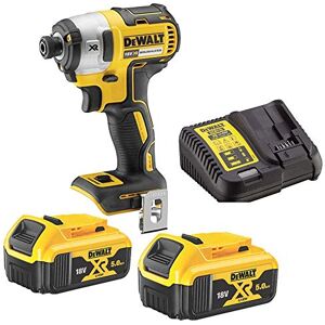 DeWalt DCF887N 18V BRUSHLESS Impact Driver 2 x 5Ah Batteries DCB184 Chargeur - Publicité