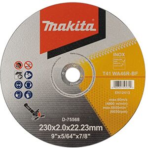 Makita D-75568 Roue de coupe fine 230 x 2,0 x 22,23 cm - Publicité