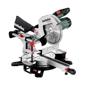 Scie a onglets radiale KGS 216 M - 1500W - 216mm - Precision Cut Line LED METABO