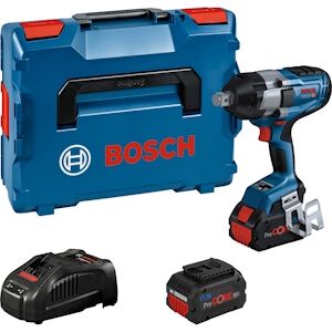 Boulonneuse 18v Gds 18v 1050 H Professional + 2 Batteries Procore 5,5 Ah + Chargeur + L Boxx Bosch 06019j8503 - Publicité