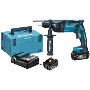 Makita Perforateur SDS Plus 18V + 2 batteries 4Ah + chargeur + coffret Makpac 3 - MAKITA - DHR165RMJ