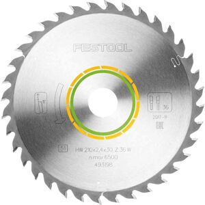 Festool Lames de scie circulaire Wood Universal HW 210x30x2,4mm - 36 dents - FESTOOL - 493198