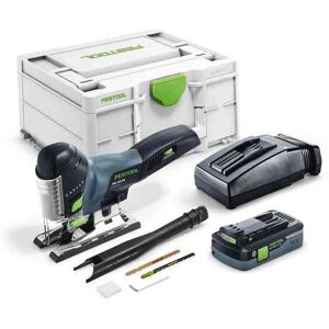 Festool Scie sauteuse 18V CARVEX PSC 420 HPC 4 EBI-Plus + batterie 4 Ah + chargeur TCL 6 + Systainer 3 - FESTOOL - 576525