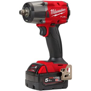 Milwaukee Boulonneuse à chocs 18V M18 FMTIW2F12-502X + 2 batteries 5 Ah + chargeur + coffret HD BOX - MILWAUKEE TOOL - 4933478450