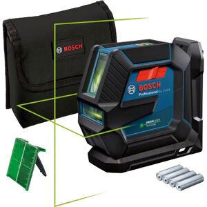 Bosch Laser lignes vert GLL 2-15 G avec support LB 10 - BOSCH - 0601063W00