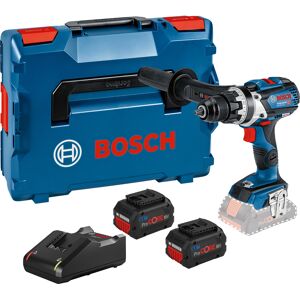 Bosch Perceuse-visseuse 18V GSR 18V-110 C + 2 batteries 5,5Ah + chargeur + L-Boxx - BOSCH - 06019G0105