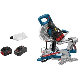 Bosch Scie à onglet Biturbo 18V GCM 18V-216 Professional + Starter Set ProCORE18V 8 Ah - BOSCH - 0601B41001