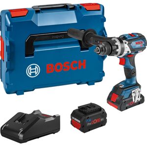 Bosch Perceuse-visseuse à percussion 18V GSB 18V-110 C + 2 batteries Procore 5,5Ah + chargeur - BOSCH - 06019G030C