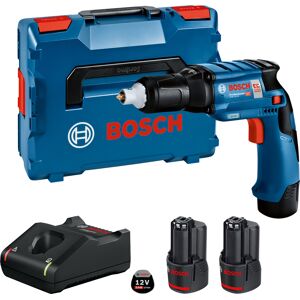 Bosch Visseuse plaquiste 12V GTB 12V-11 + 2 batteries 3Ah + chargeur + coffret L-BOXX - BOSCH - 06019E400Y